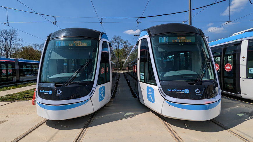 DEBUT DE LA MARCHE À BLANC DU TRAMWAY T10 : DERNIÈRE ETAPE AVANT LA MISE EN SERVICE LE 24 JUIN PROCHAIN